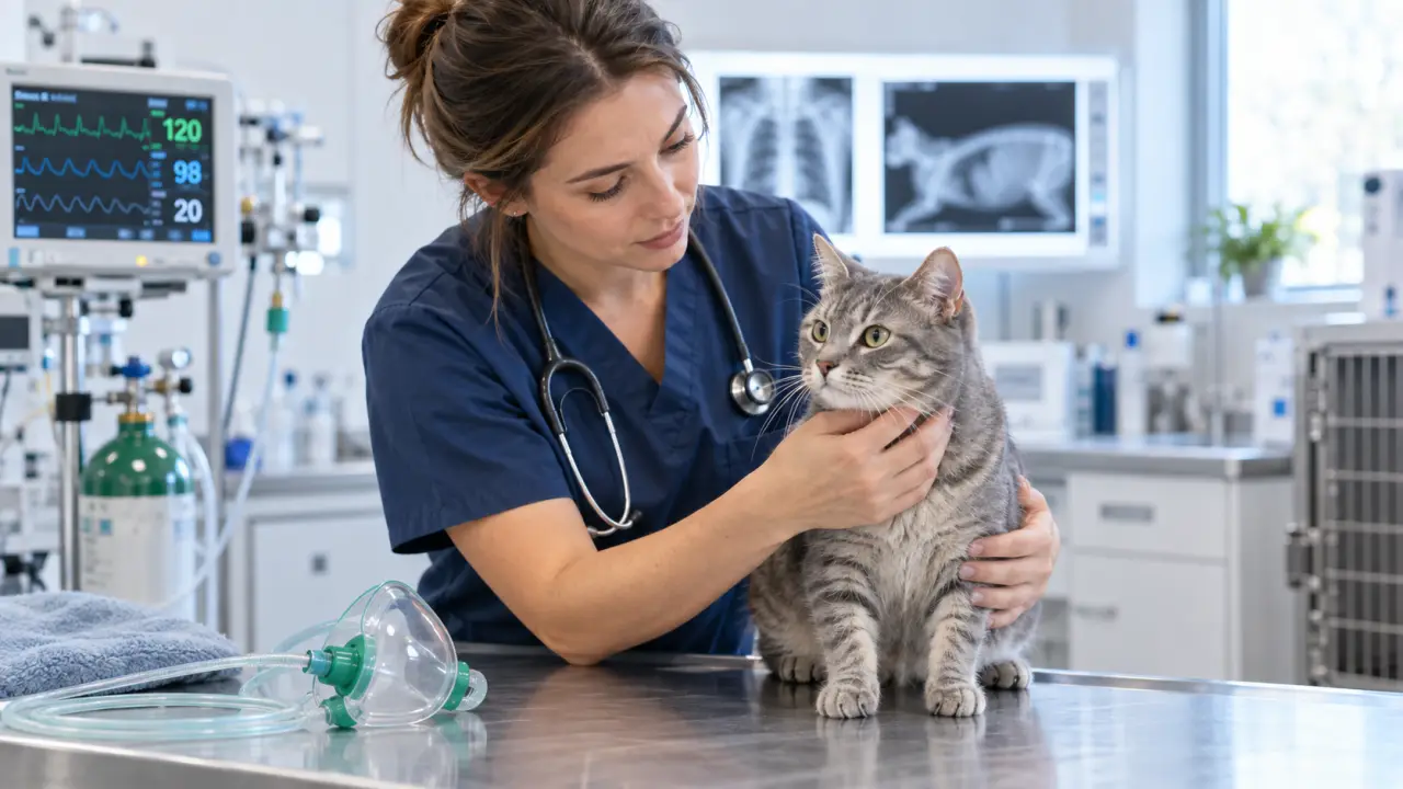 Équipement de surveillance respiratoire dans un environnement vétérinaire